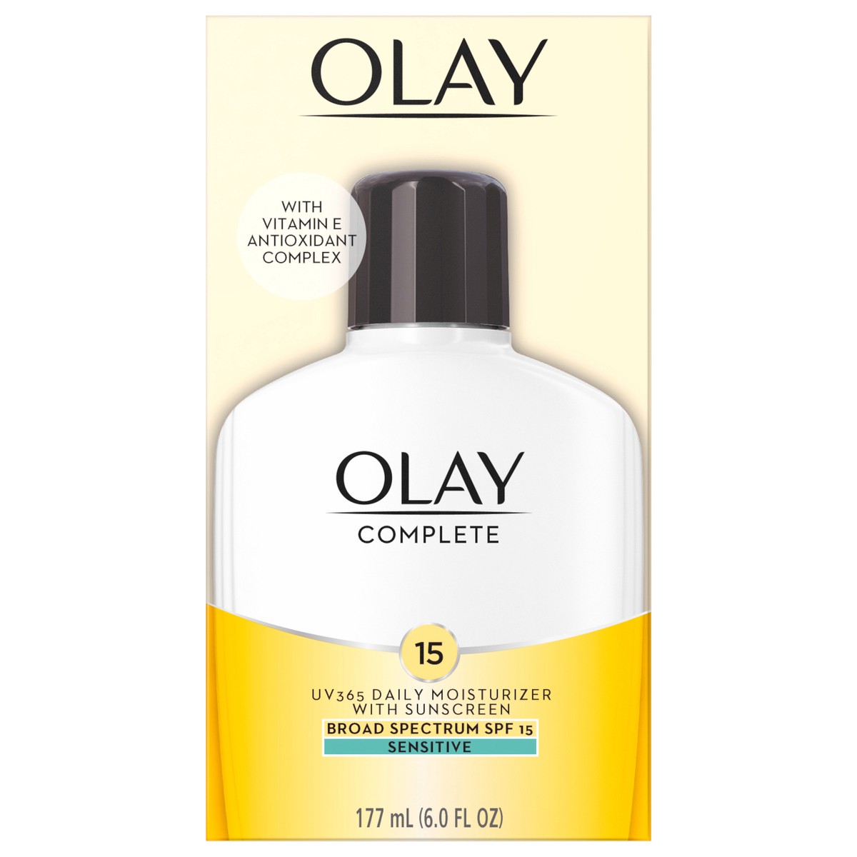 slide 1 of 9, Olay Complete Lotion Moisturizer Sensitive Skin - SPF 15 - 6 fl oz, 15 ct; 6 fl oz