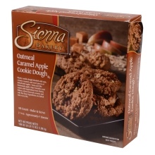 slide 1 of 1, Sienna Bakery Oatmeal Caramel Apple Cookie Dough, 48 ct