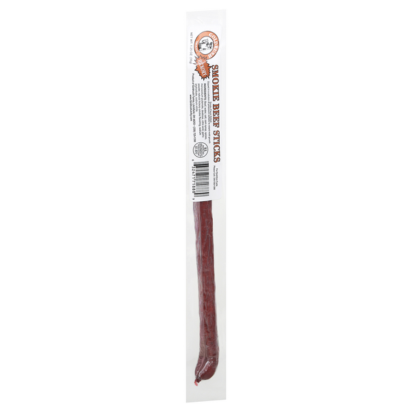 slide 1 of 1, Goldrush Hickory Smokie Beef Sticks 1.25 oz, 1.25 oz
