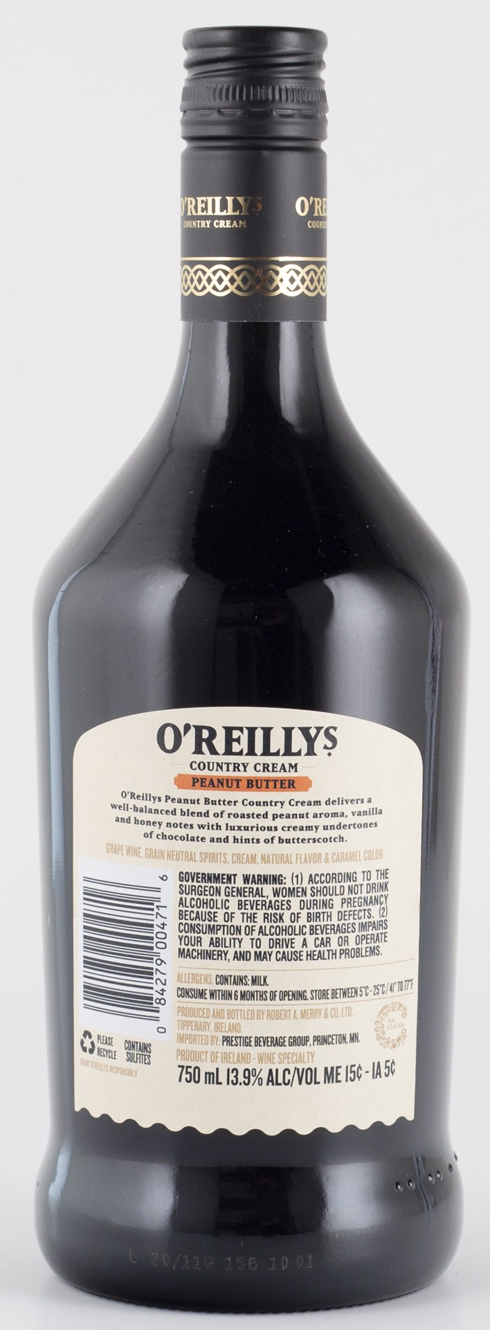 slide 3 of 3, O'Fallon Brewery O'Reilly's Peanut Butter, 750 ml