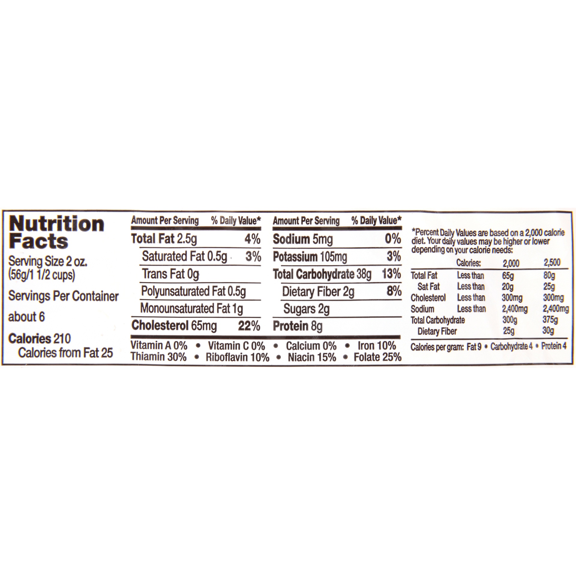 slide 2 of 6, Light 'n Fluffy Extra Wide Enriched Egg Noodles 12 oz, 12 oz