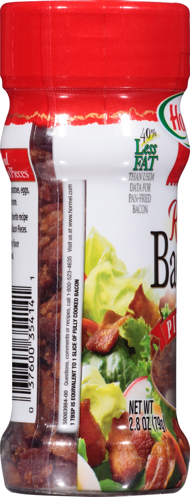 slide 6 of 6, Hormel Real Bacon Pieces, 2.80 oz