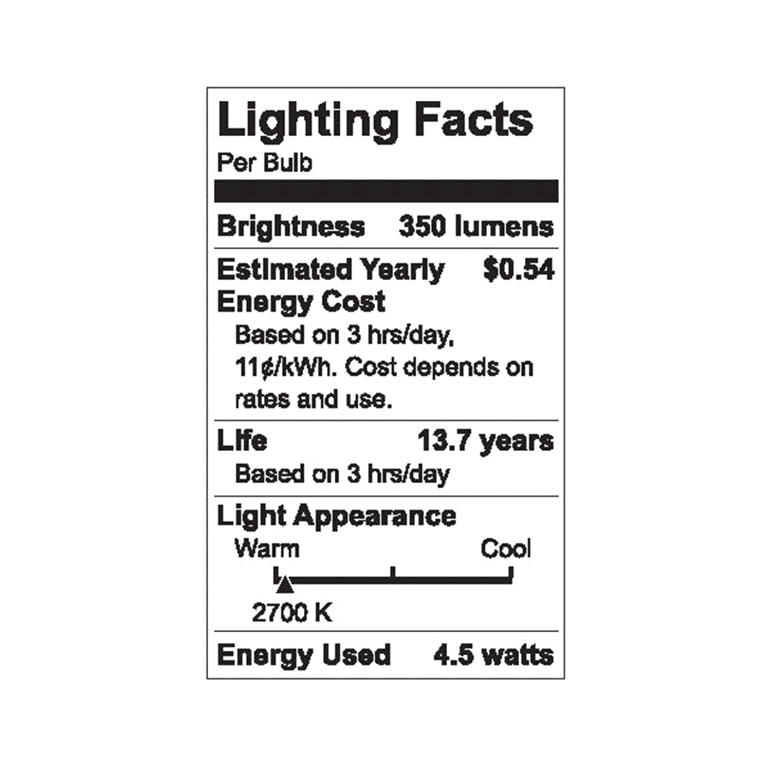 slide 2 of 2, GE Relax LED Soft White 4.5 Watts 2 Pack Light Bulbs 2 ea, 2 ct