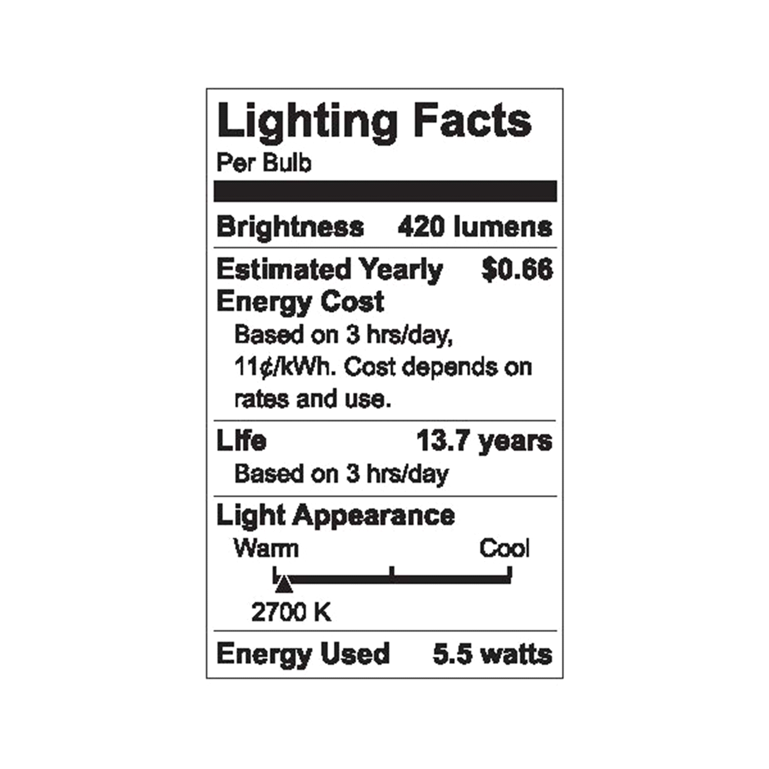 slide 2 of 2, Ge Reveal 5.5-Watt (60-Watt) Medium Base Blunt Tip Led Light Bulbs, 2 ct
