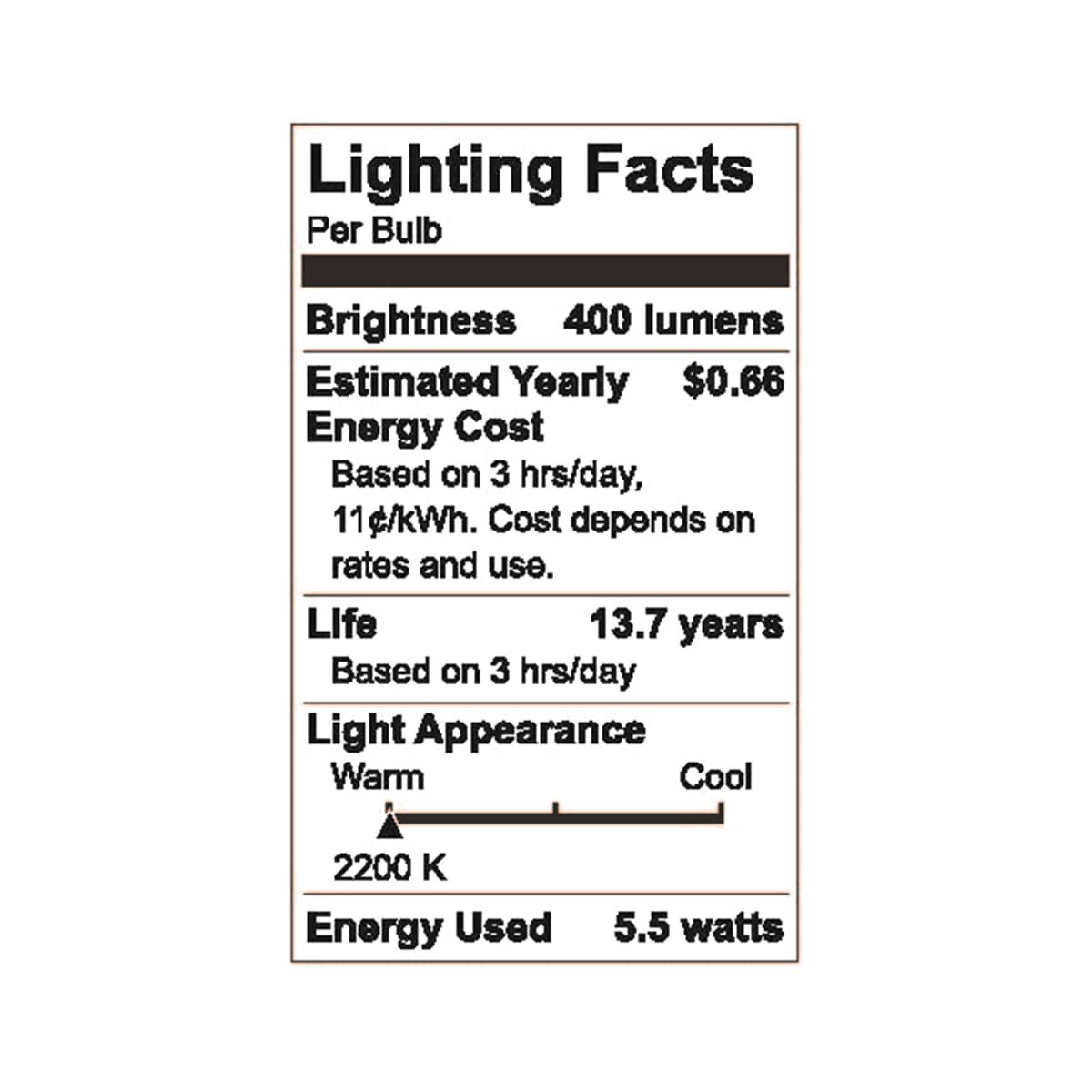 slide 2 of 2, GE LED Vintage Style Amber Glass Warm Candle Light 5.5 Watts Light Bulb 2 ea, 2 ct