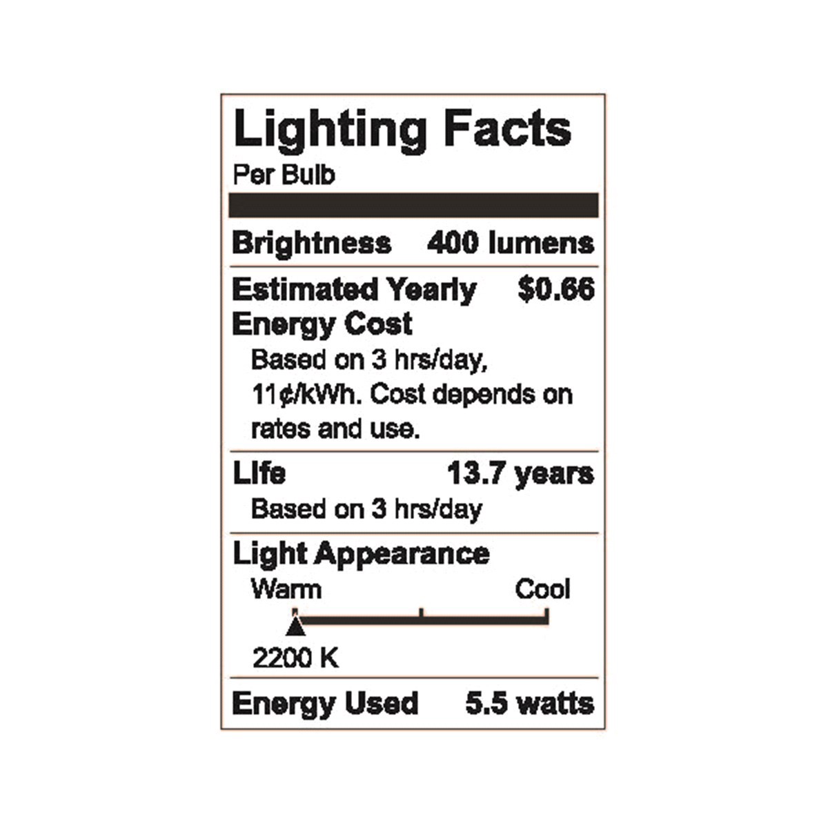 slide 2 of 2, GE LED Vintage Style Amber Glass Warm Candle Light 5.5 Watts Light Bulb 2 ea, 2 ct