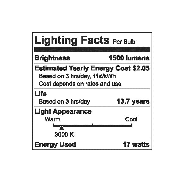 slide 3 of 5, GE Nighthawk 150 W Equivalent Dimmable Warm White Par38 LED Light Fixture Light Bulb, 1 ct