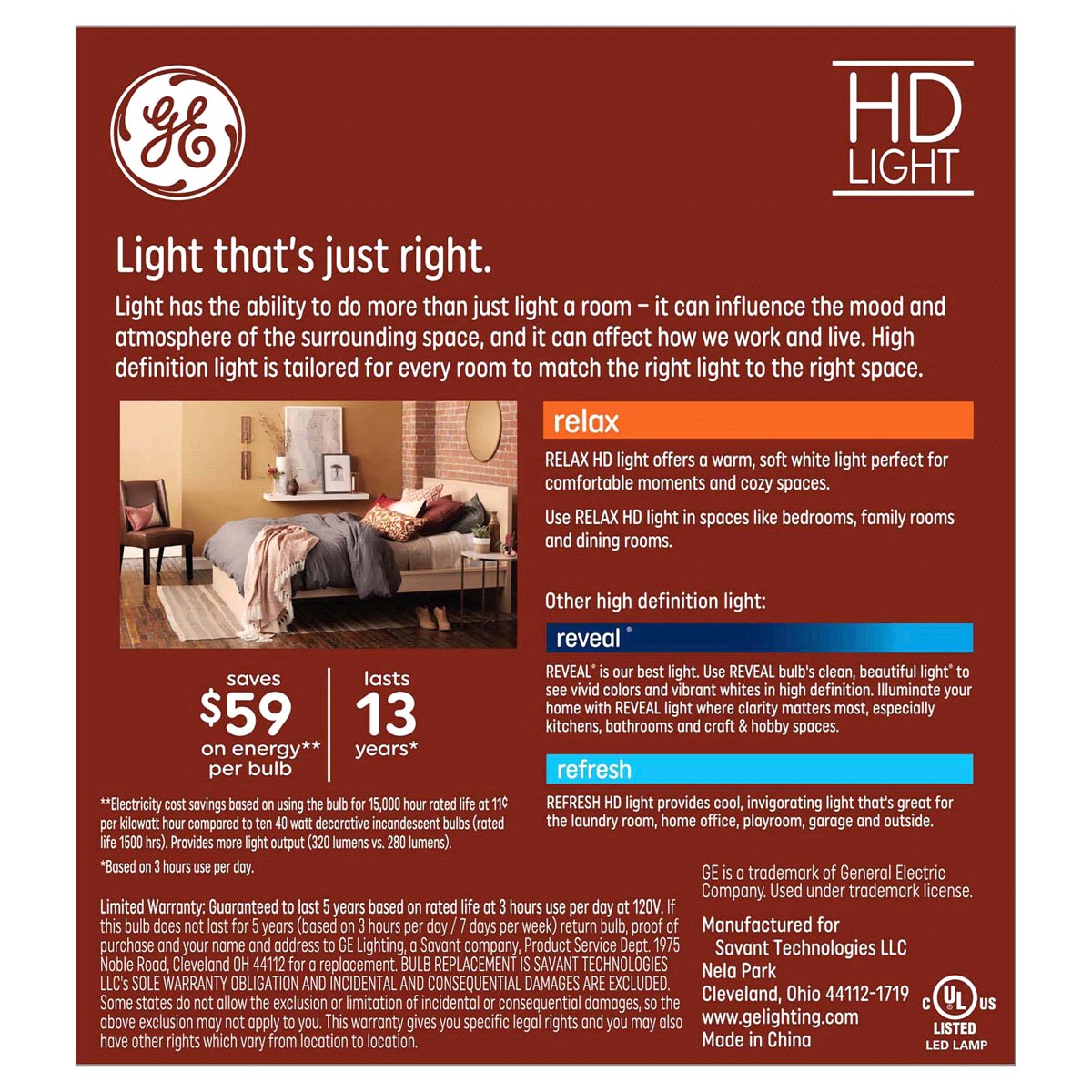 slide 2 of 2, GE Relax HD Soft White 40W LED Clear Decorative Bent Tip Candelabra Base CAC Light Bulbs, 3 ct