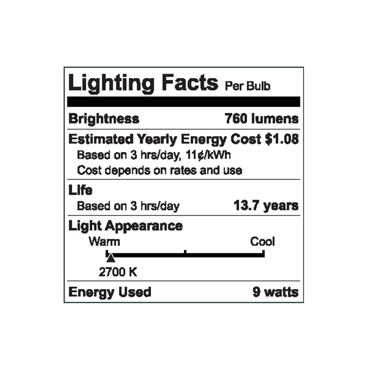 slide 2 of 2, GE 9.5 Watts Color LED+ Light Bulb 1 ea, 1 ct