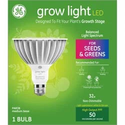 Ge Grow Light Led Balanced Medium Based Light Bulb