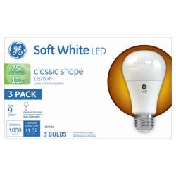 GE LED Classic Shape 75W Replacement Soft White