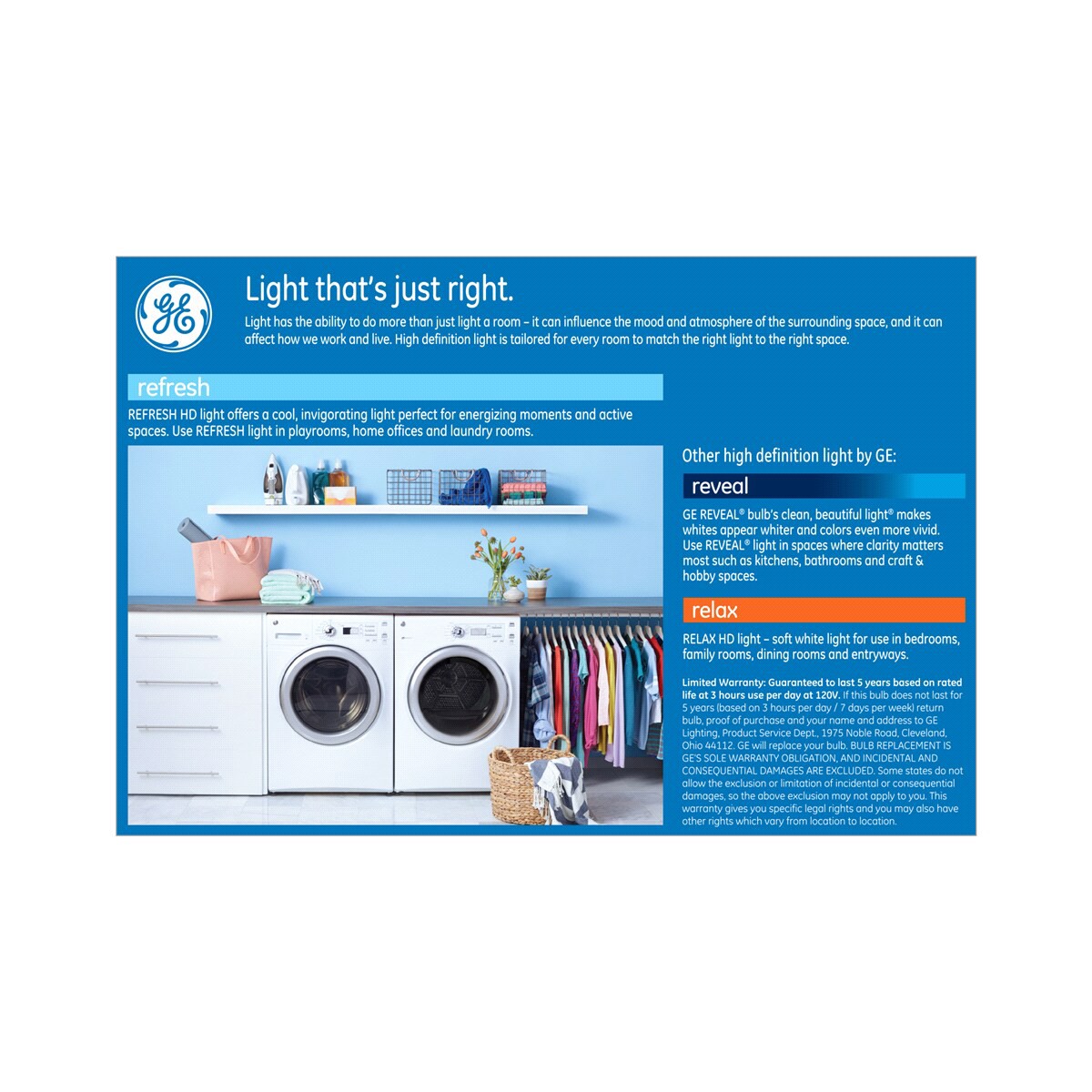 slide 2 of 2, GE REFRESH LED HD 60W A19 AG DIM, 8 ct