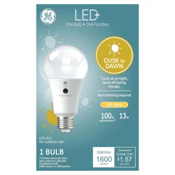 GE 13 Watts Soft White LED A21 Light Bulb 1 ea