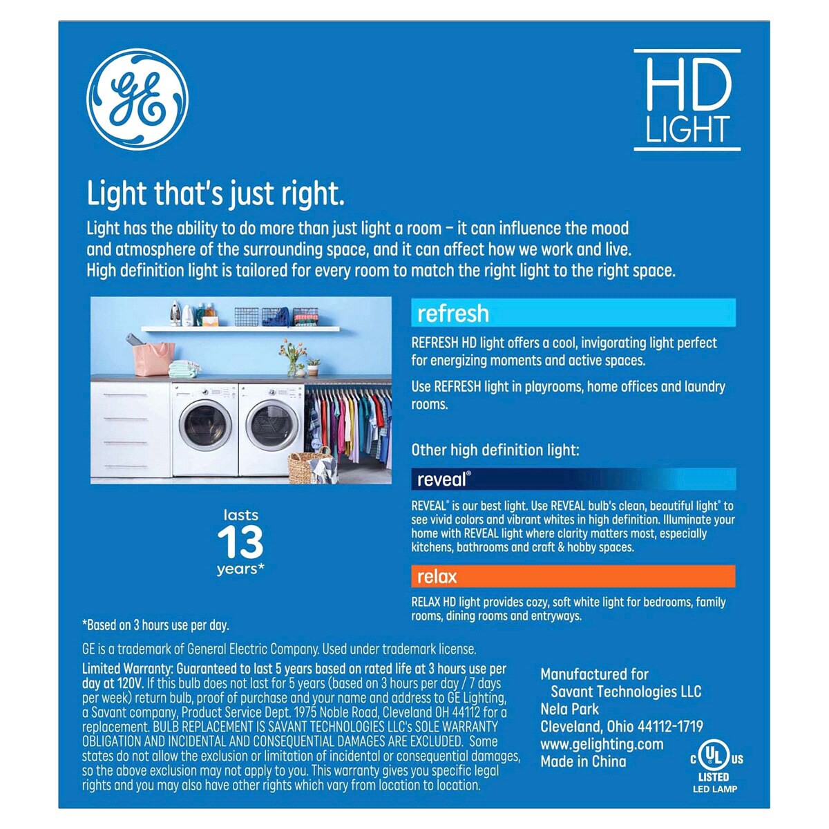 slide 2 of 2, GE Refresh HD LED 40W Medium Base Bent Tip Bulb, 3 ct