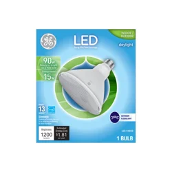 GE LED 90W EQ PAR38 Outdoor Flood Light Daylight Dimmable Light Bulb 1-Pack