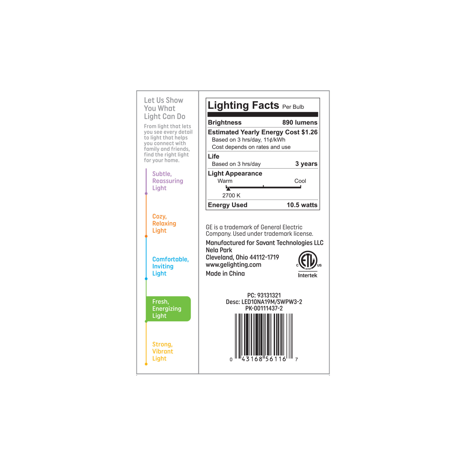 slide 2 of 2, GE 75 Watts Soft White LED Light Bulbs 2 ea, 2 ct