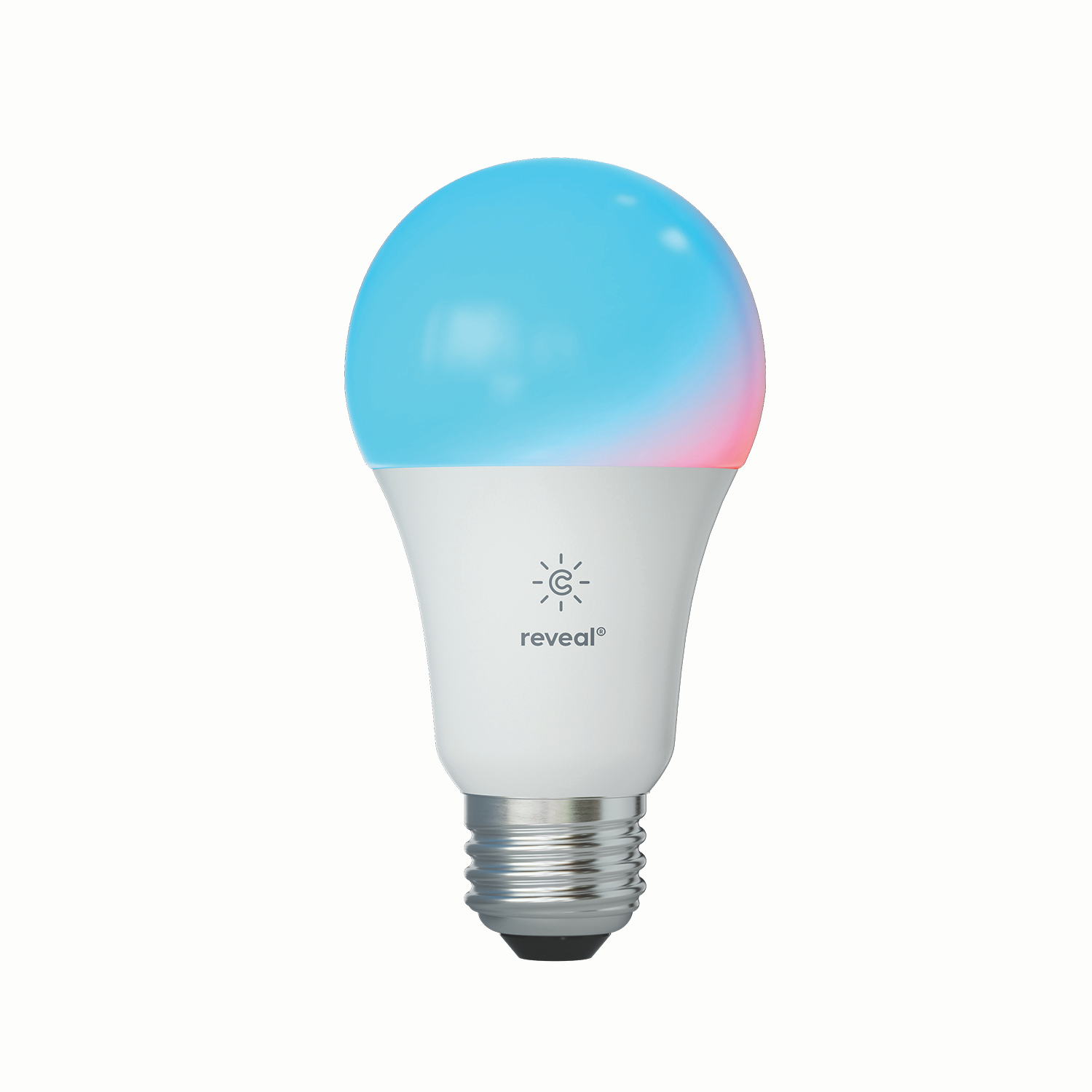 slide 3 of 3, GE Household Lighting GE CYNC Reveal Smart A21 LED Light Bulbs Full Color: Voice Control, Energy Star, Alexa & Google Compatible, 800 Lumens, 1 ct