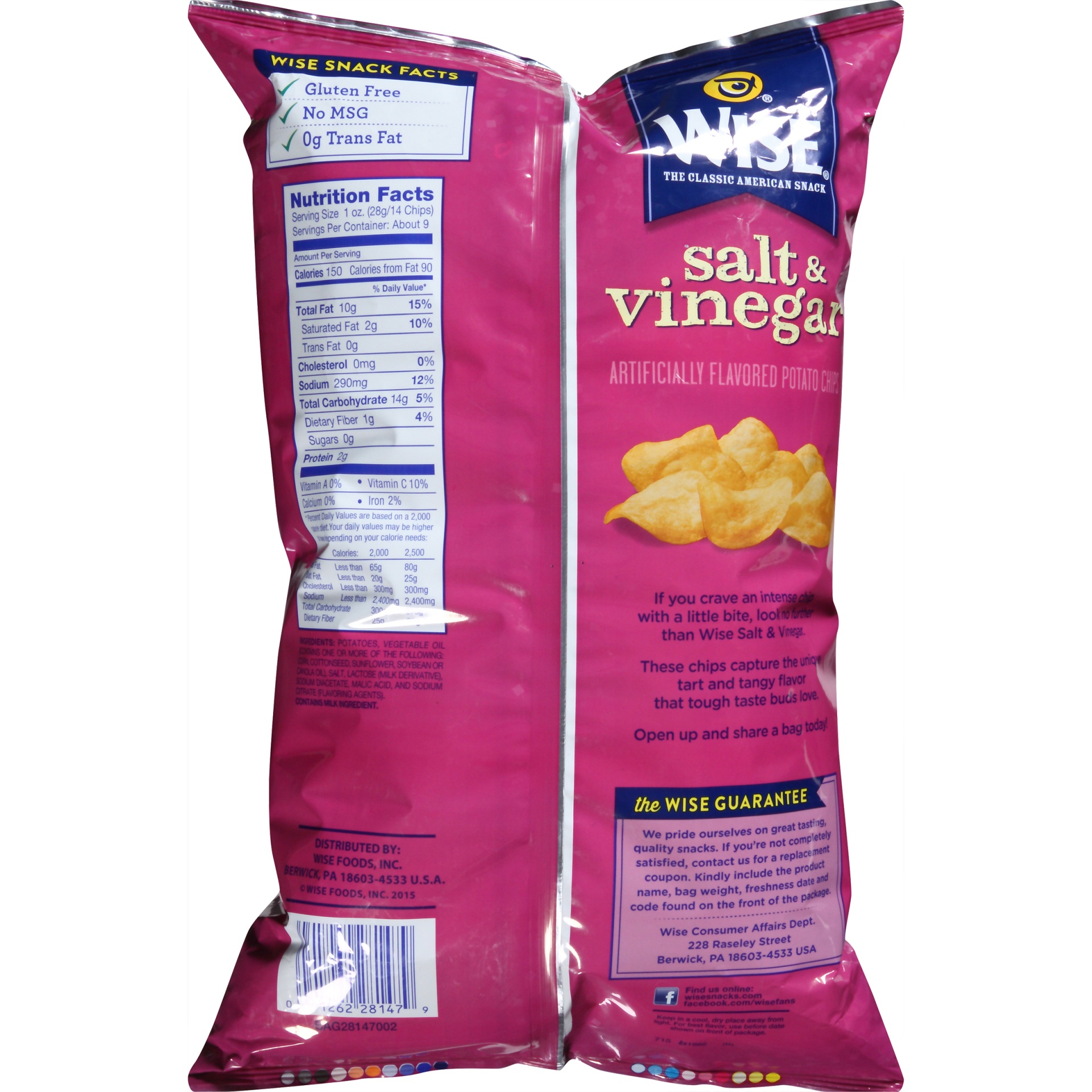 slide 4 of 6, Wise Potato Chips 8.75 oz, 8.75 oz