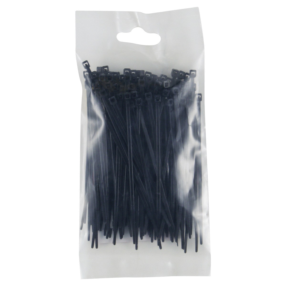 slide 2 of 2, GE Cable Ties, 4 Inch, Black, 100 ct