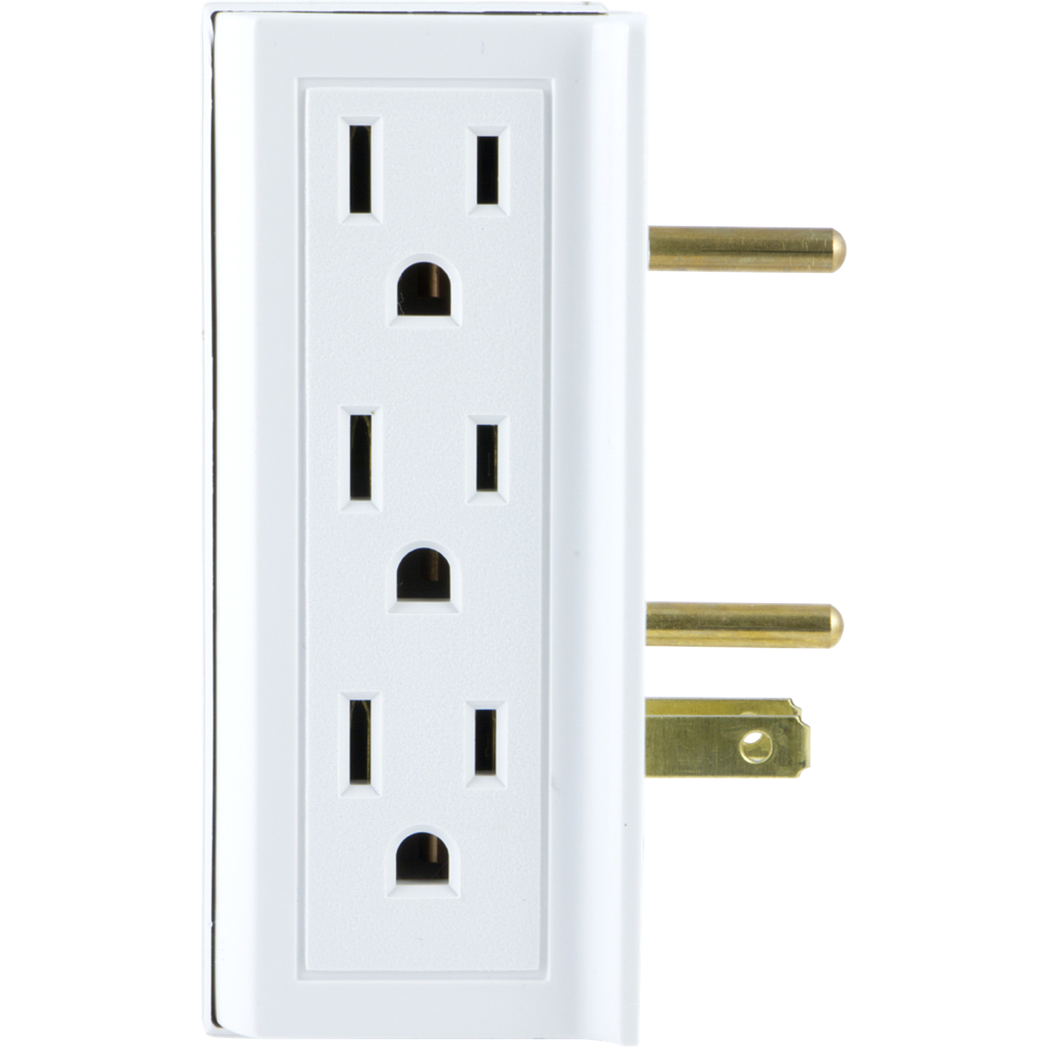 slide 3 of 4, GE Side Access Grounded 6-Outlet Tap, 1 ct