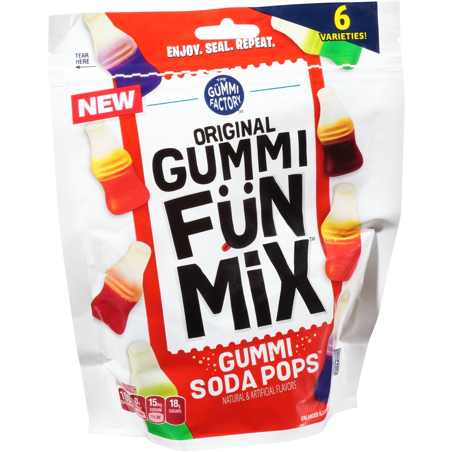 slide 3 of 9, The Gummi Factory Gummi Soda Pops, 1 ct