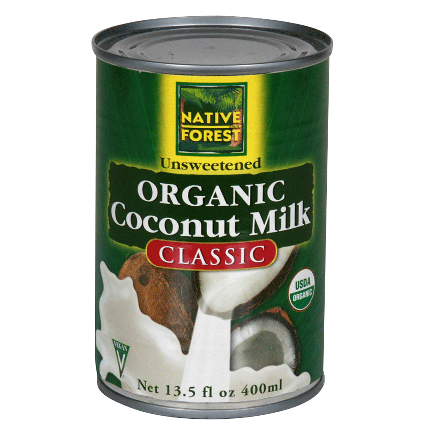 slide 1 of 1, Native Forest Organic Classic Unsweetened Coconut Milk 13.5 fl oz, 13.5 fl oz