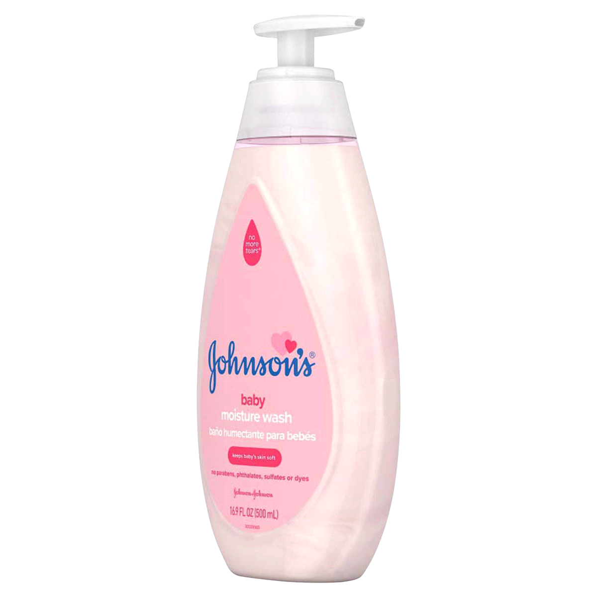 slide 6 of 6, Johnson's Baby Moisture Wash, 16.9 fl oz