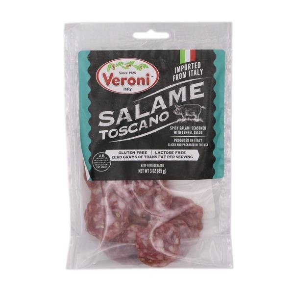 slide 1 of 1, Veroni Salame Toscano Nuggets, 3 oz