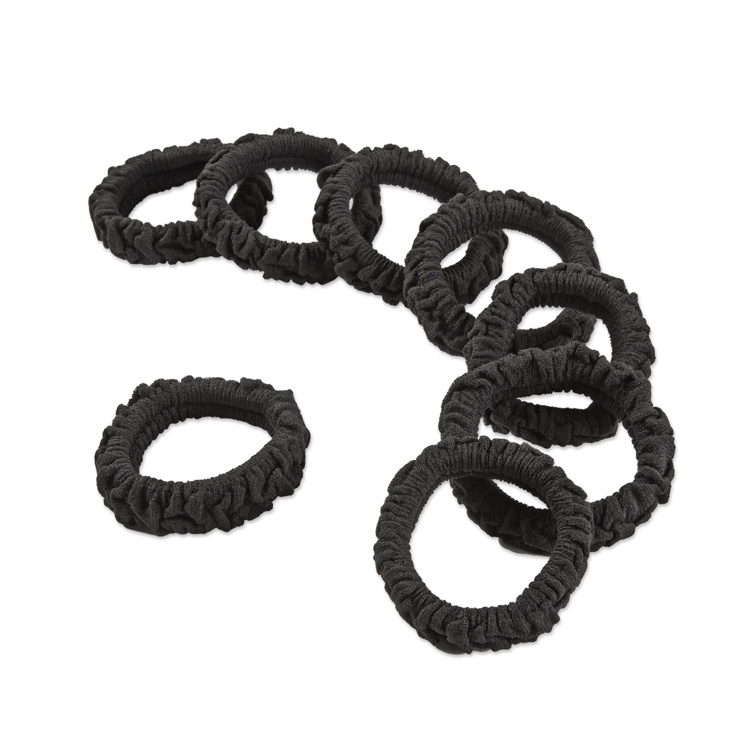 slide 2 of 2, Scunci 2X Stronger Fine Hair Elastics, 20 ct