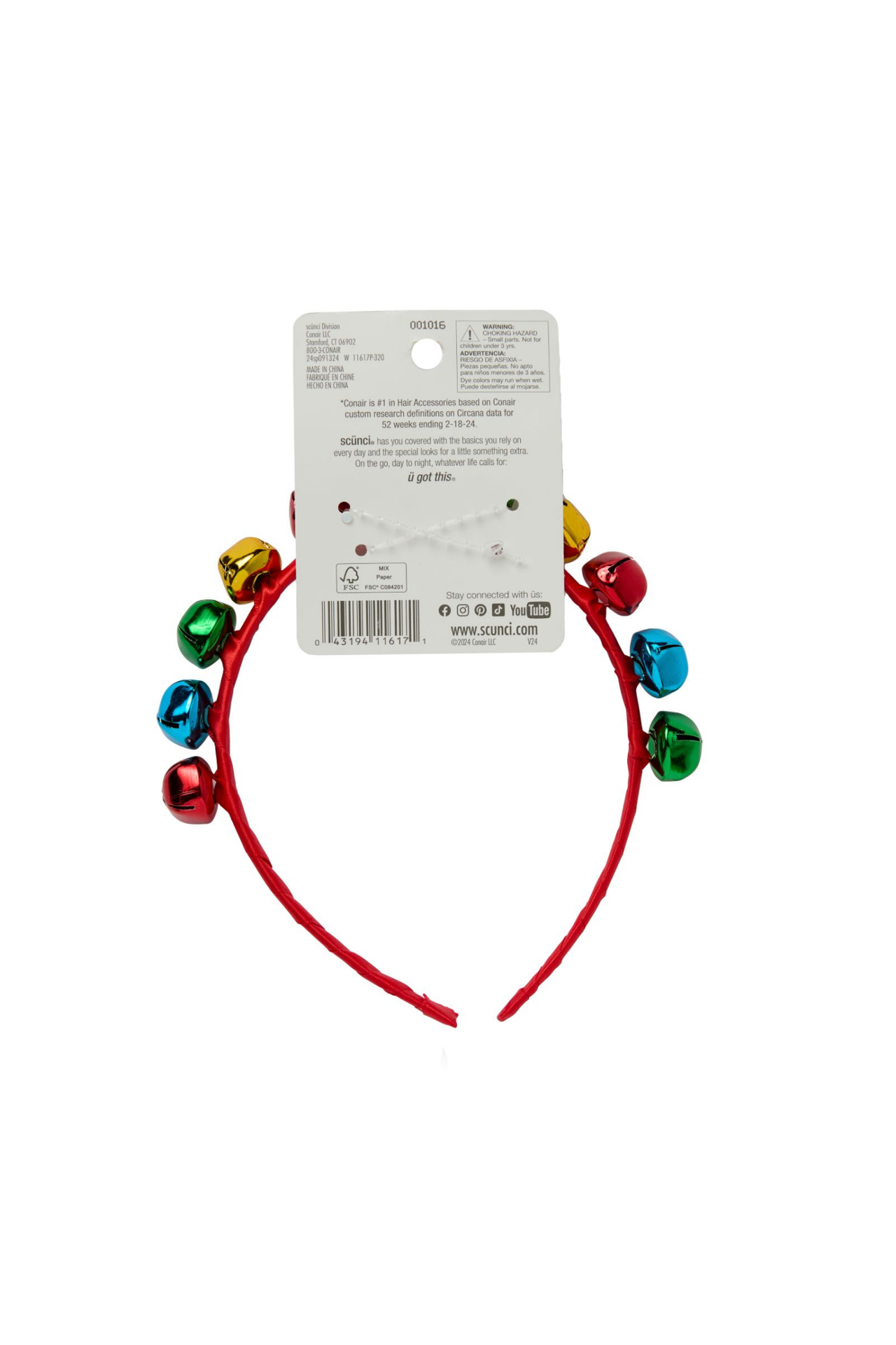 slide 2 of 3, Scunci Headband, 1 ct