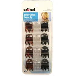 scünci Claw Clips - 12 Count
