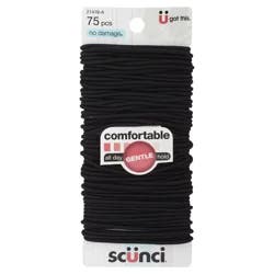 scünci Gentle Hold Elastics 75 ea
