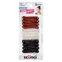 scünci Dent-Free Hold Spirals, 12 Each