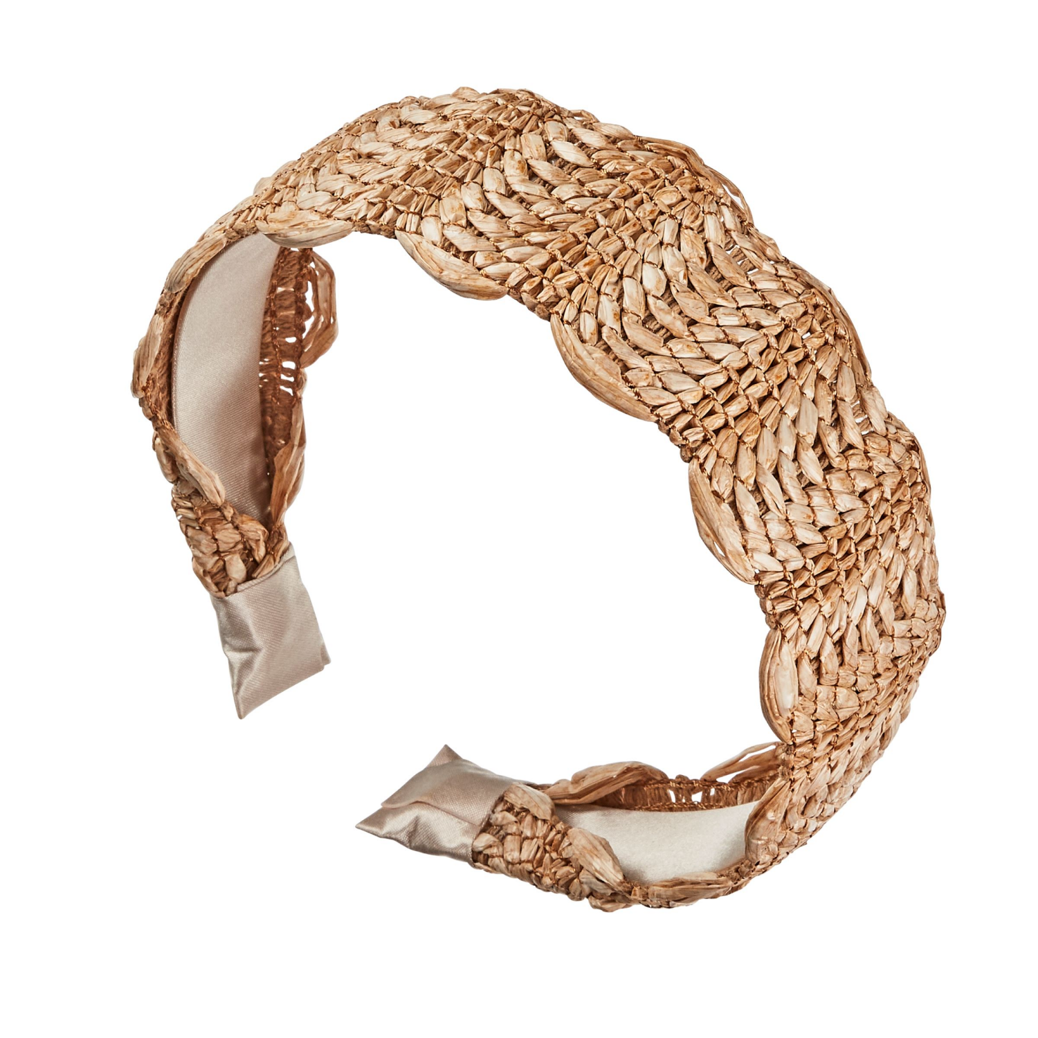 slide 2 of 2, scünci Scunci Rafia Look Headband 1pk, 1 ct