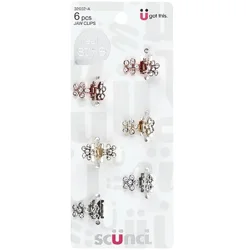scünci Trend Essentials Claw Clips 6 Each