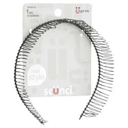 scünci Real Style Metal Comb Headband