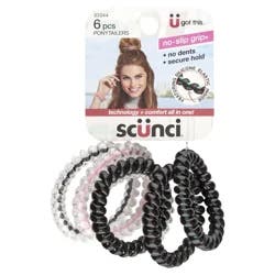 scünci No-Slip Grip scünci Spirals 6 Each