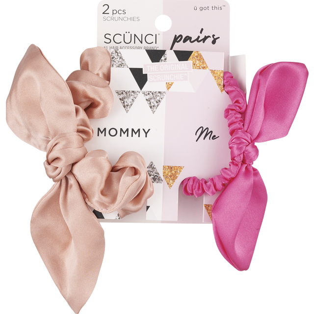 slide 1 of 1, Scrunchie Pair, 2 ct