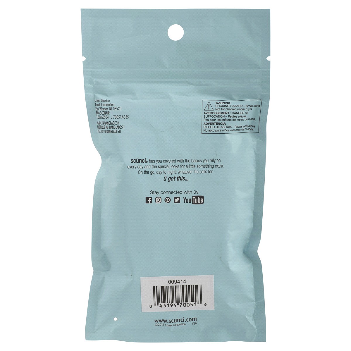 slide 2 of 2, scünci Medium Polybands in Resealable Bag, 500 ct