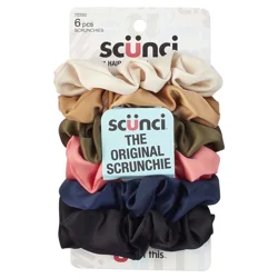 scünci The Original Scrunchie 6 Each
