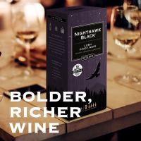 slide 3 of 13, Bota Box Nighthawk Black Pinot Noir California Red Wine, 3 liter