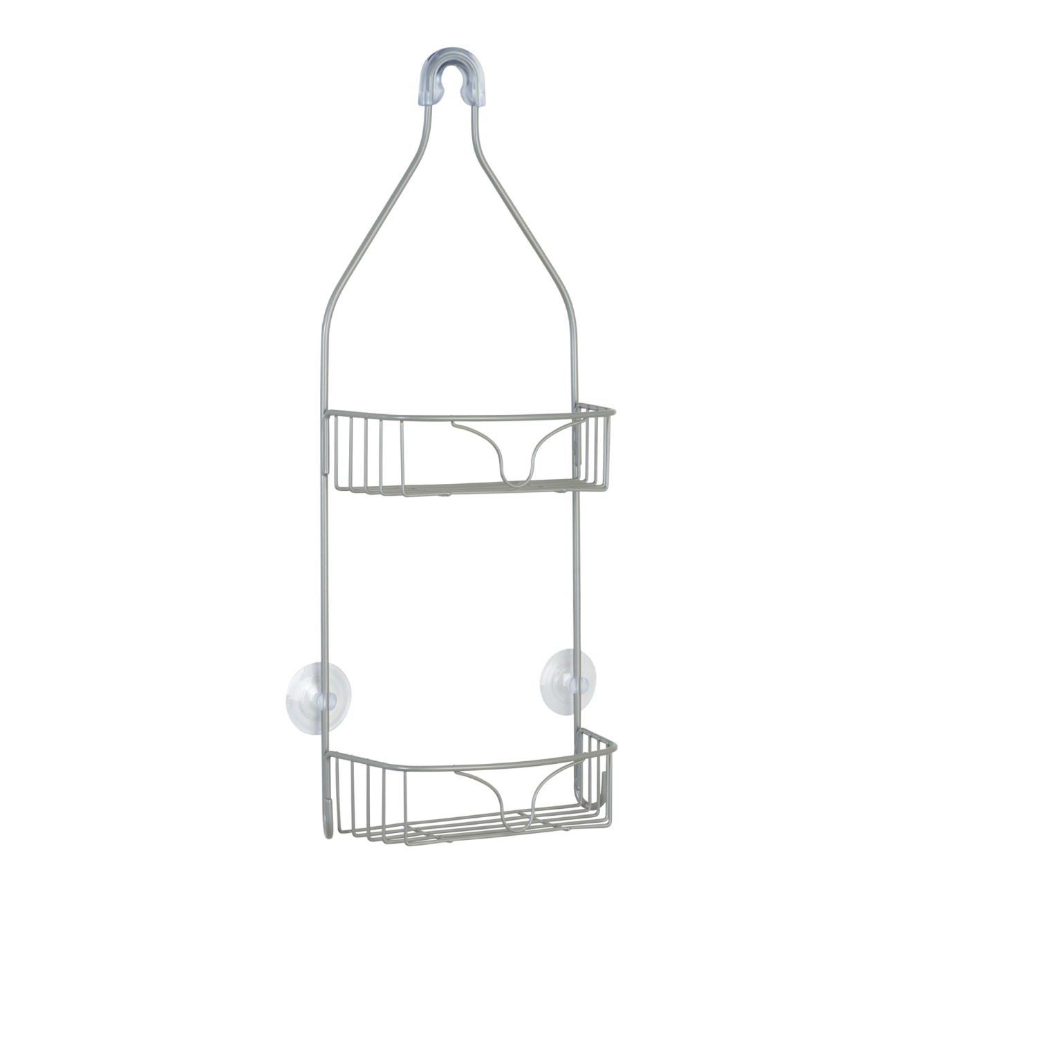 slide 3 of 3, Zenna Home Shower Caddy, Satin Nickel, 1 ct