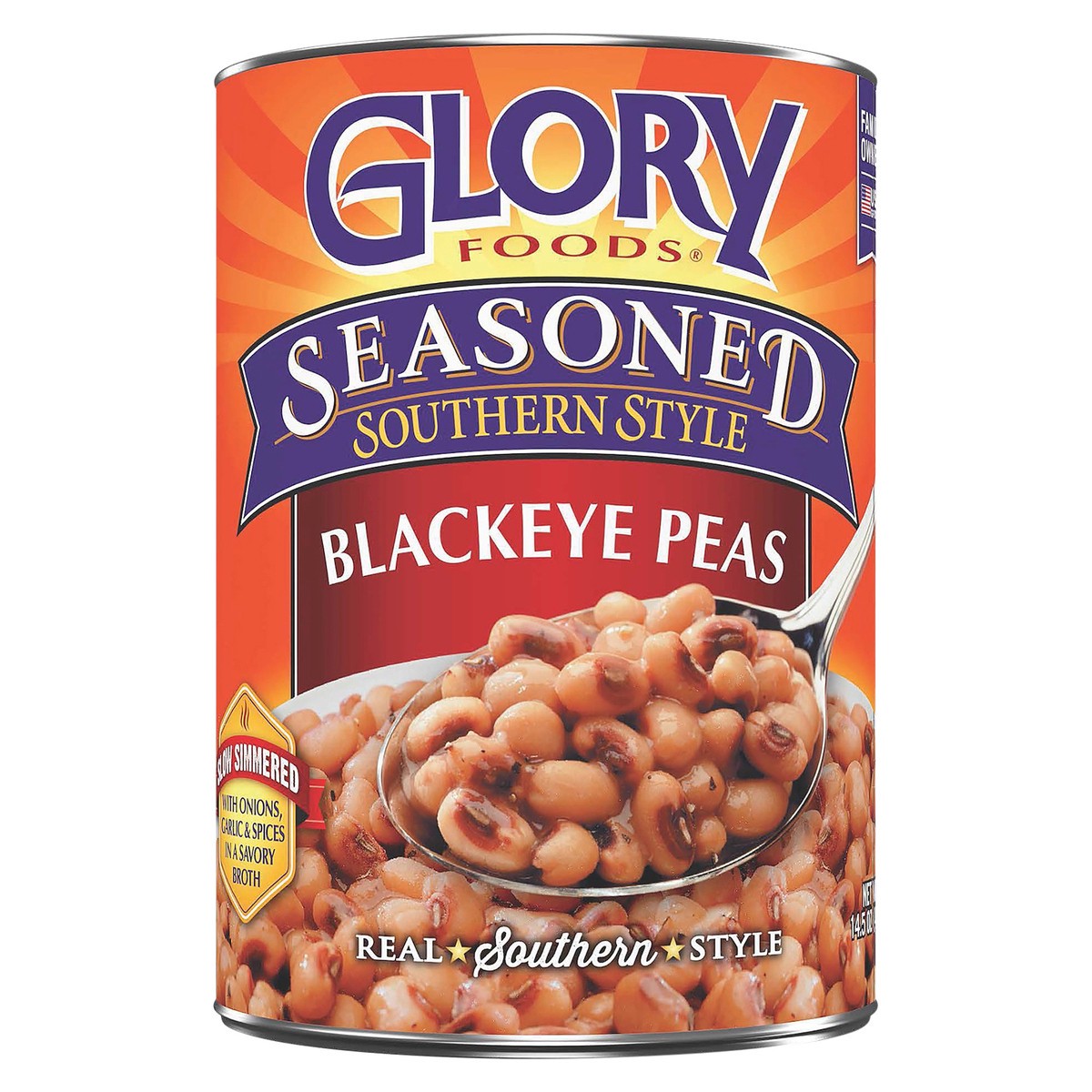 slide 1 of 5, Glory Foods Seasoned Southern Style Blackeye Peas, 15 oz