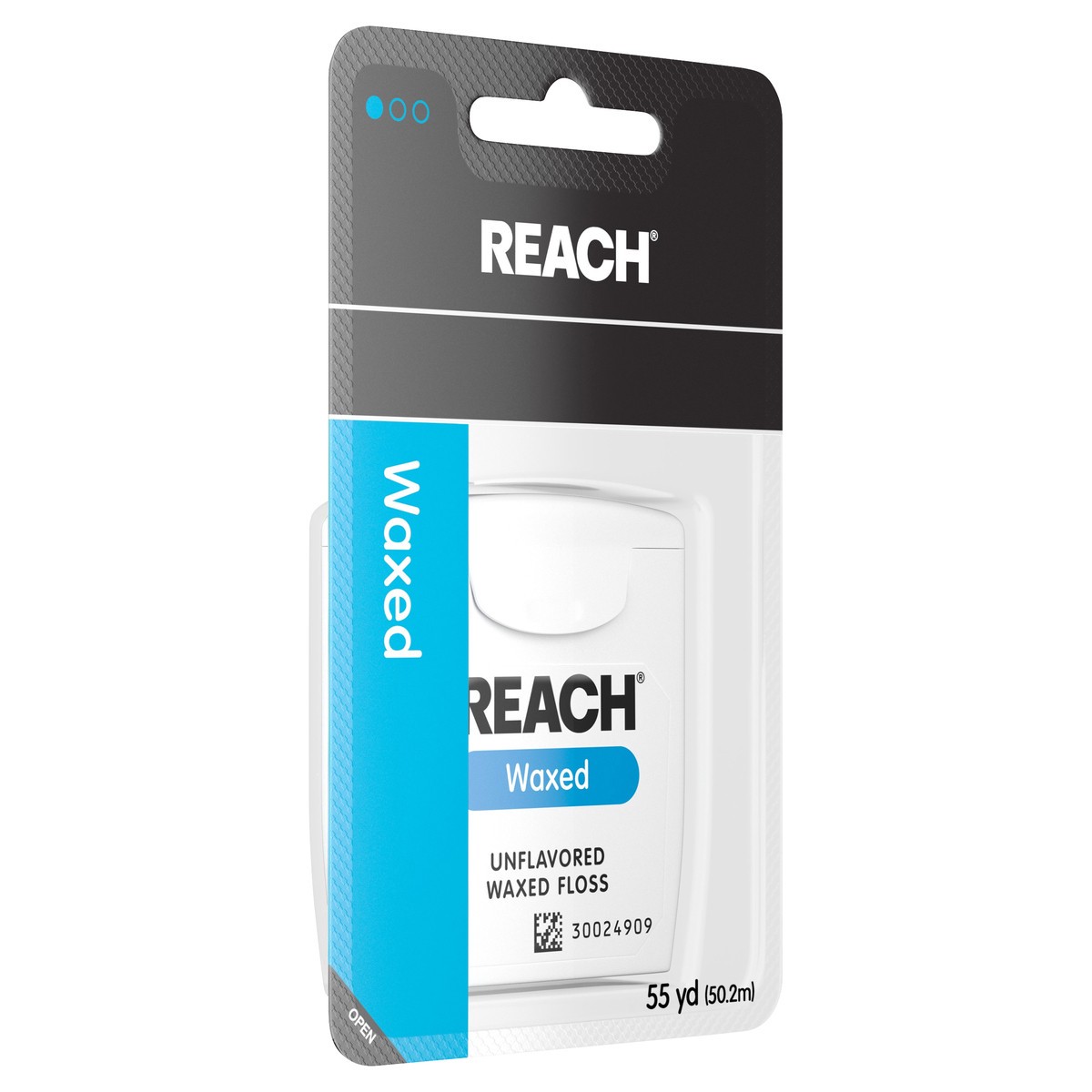 slide 1 of 8, REACH Johnson & Johnson Waxed Dental Floss, 55 yd