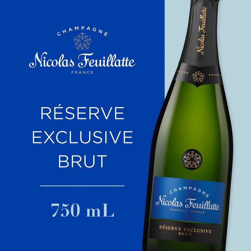 slide 5 of 6, Nicolas Feuillatte Champagne, 750 ml