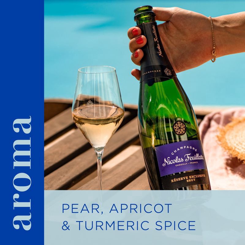 slide 4 of 6, Nicolas Feuillatte Champagne, 750 ml