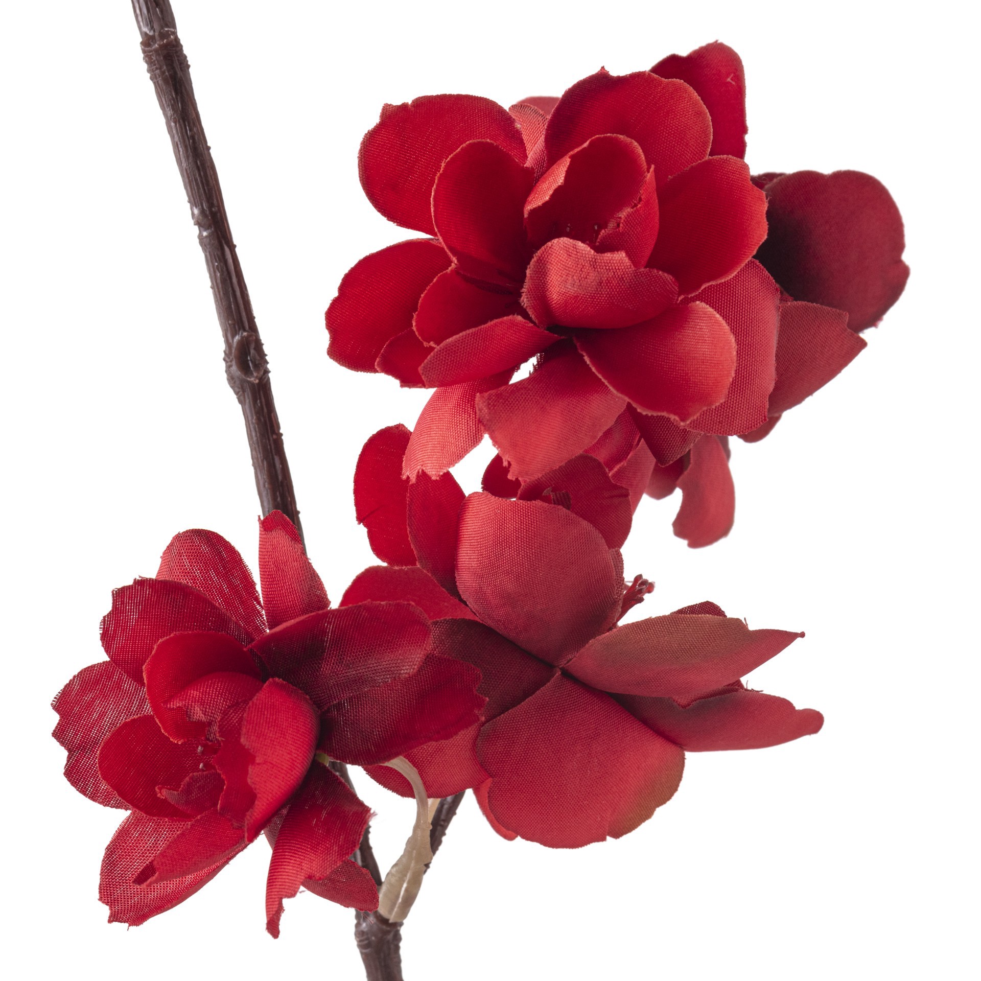 slide 2 of 3, Red Apple Blossom Branch Stem By Ashland, 40 in