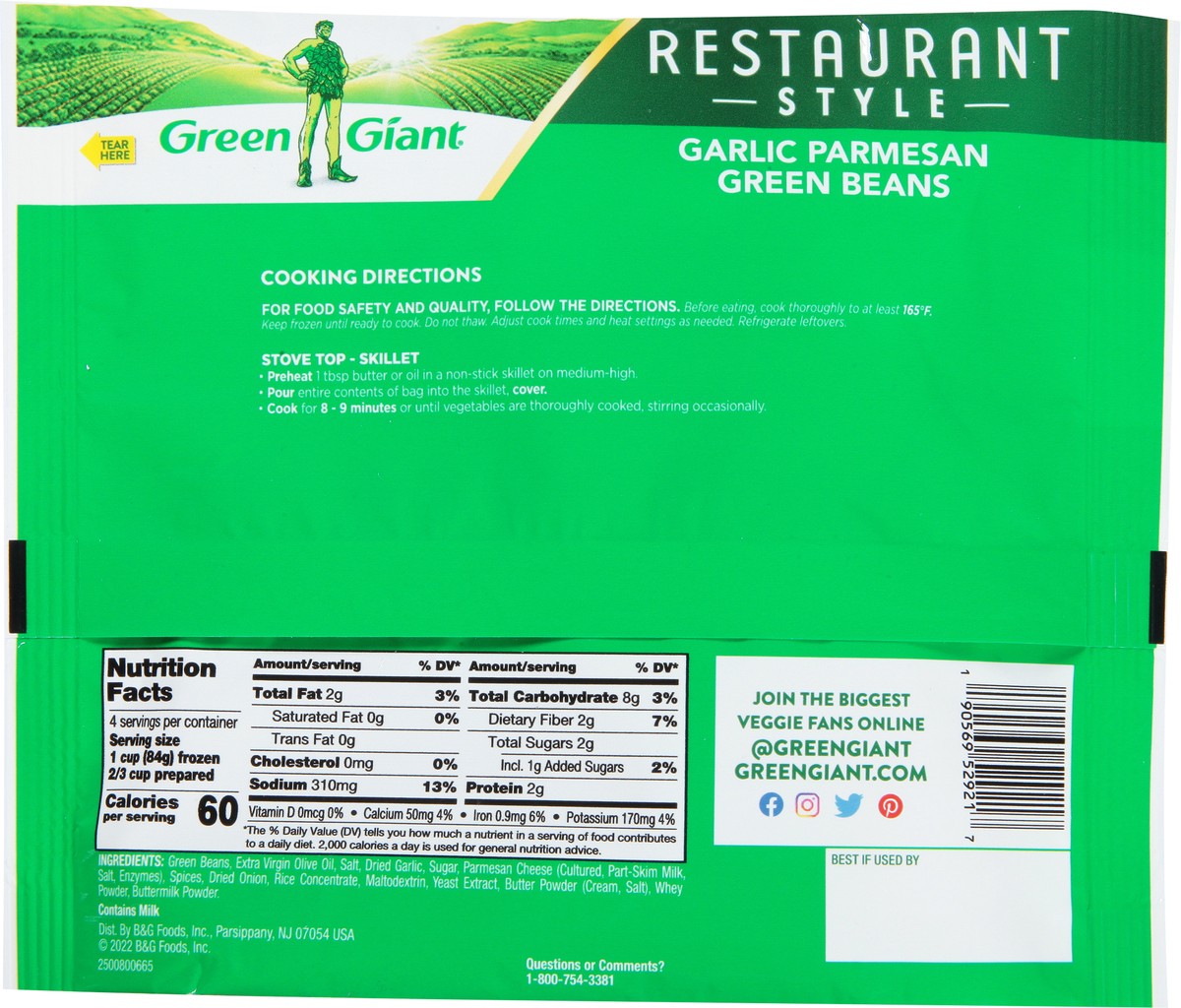 slide 8 of 9, Green Giant Green Beans, 12 oz