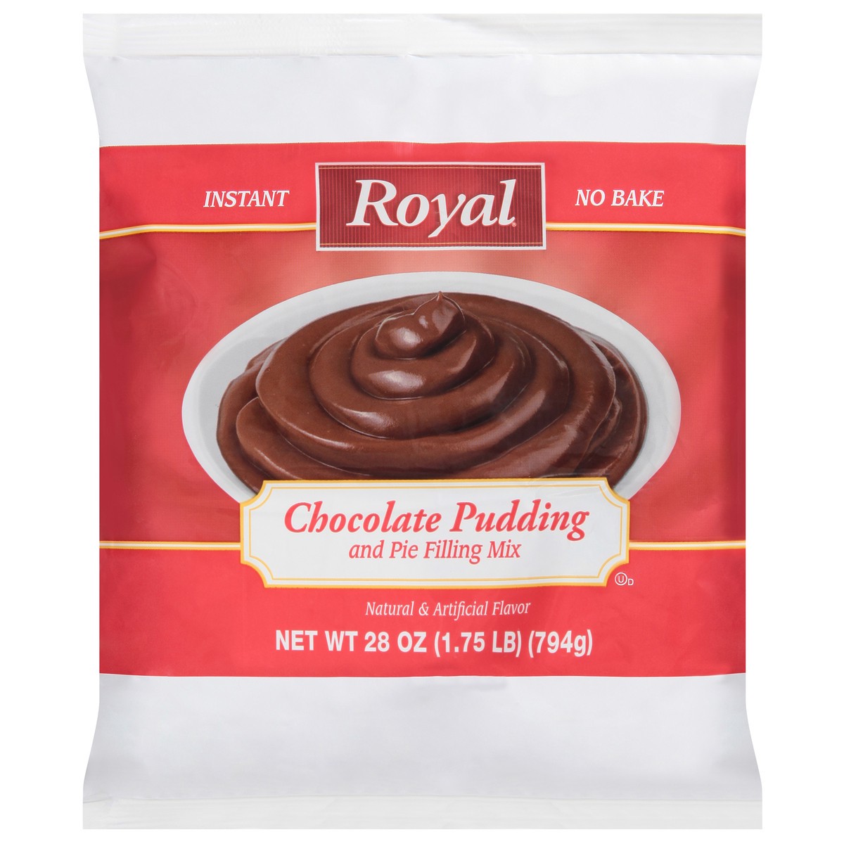 slide 3 of 4, Royal Chocolate Pudding Mix, 28 oz