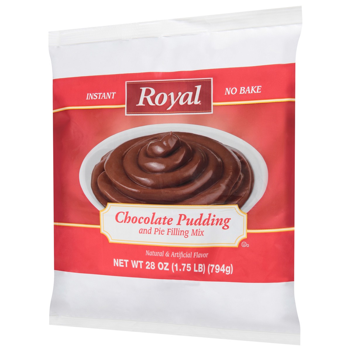 slide 4 of 4, Royal Chocolate Pudding Mix, 28 oz